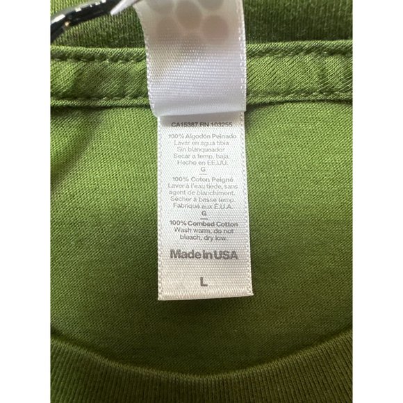 American Apparel Shirt Kids Large Green Hummers Suck Graphic Tee Short Sleeve - Picture 5 of 8